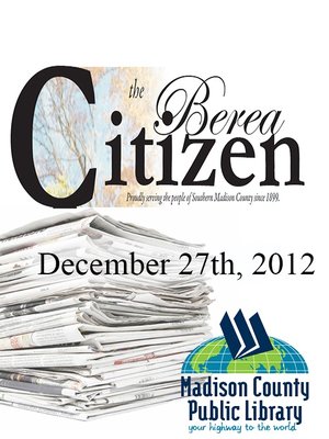 cover image of The Berea Citizen 2012 12/27